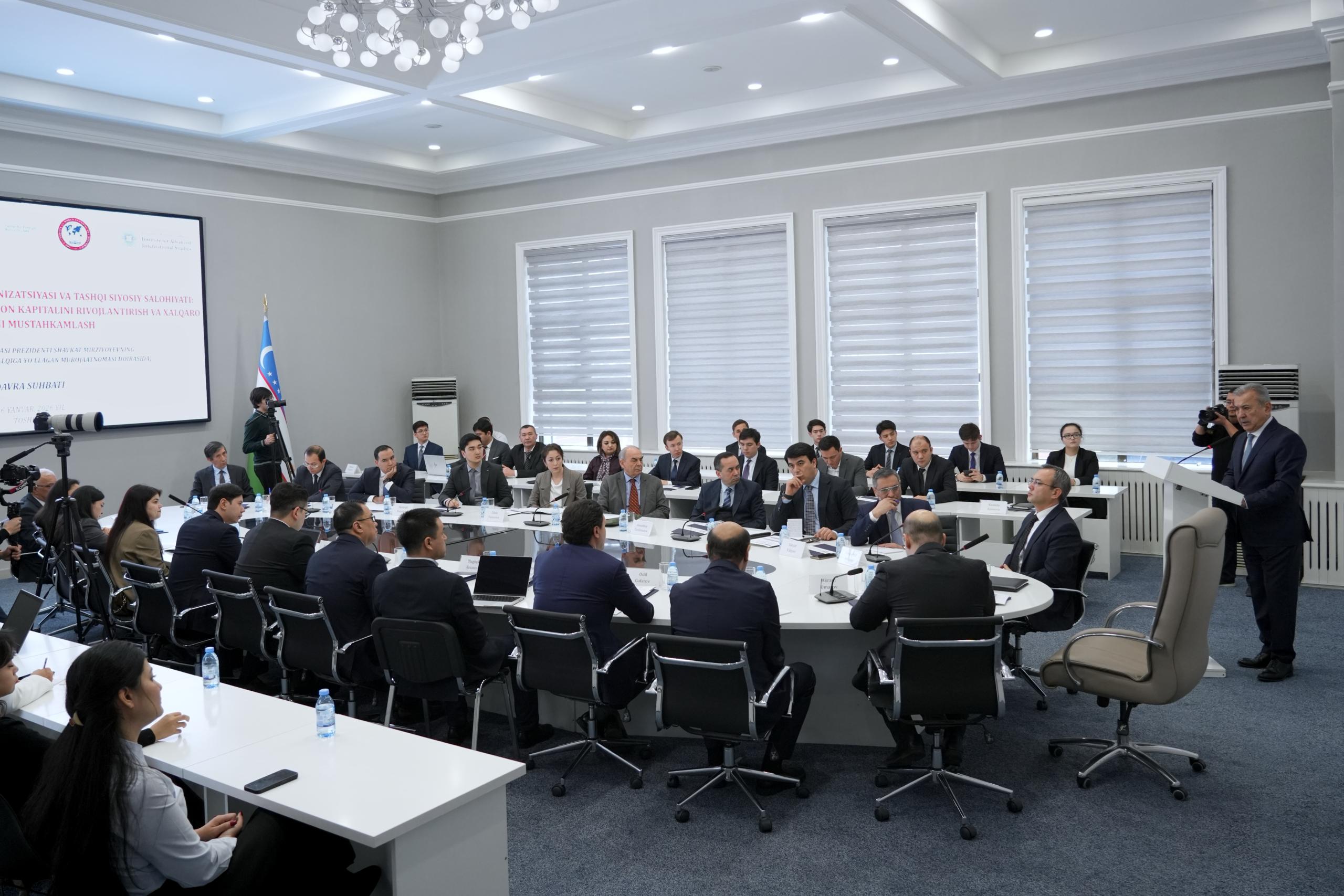 O‘zbekiston taraqqiyotining ustuvor yo‘nalishlari ekspertlar nigohida