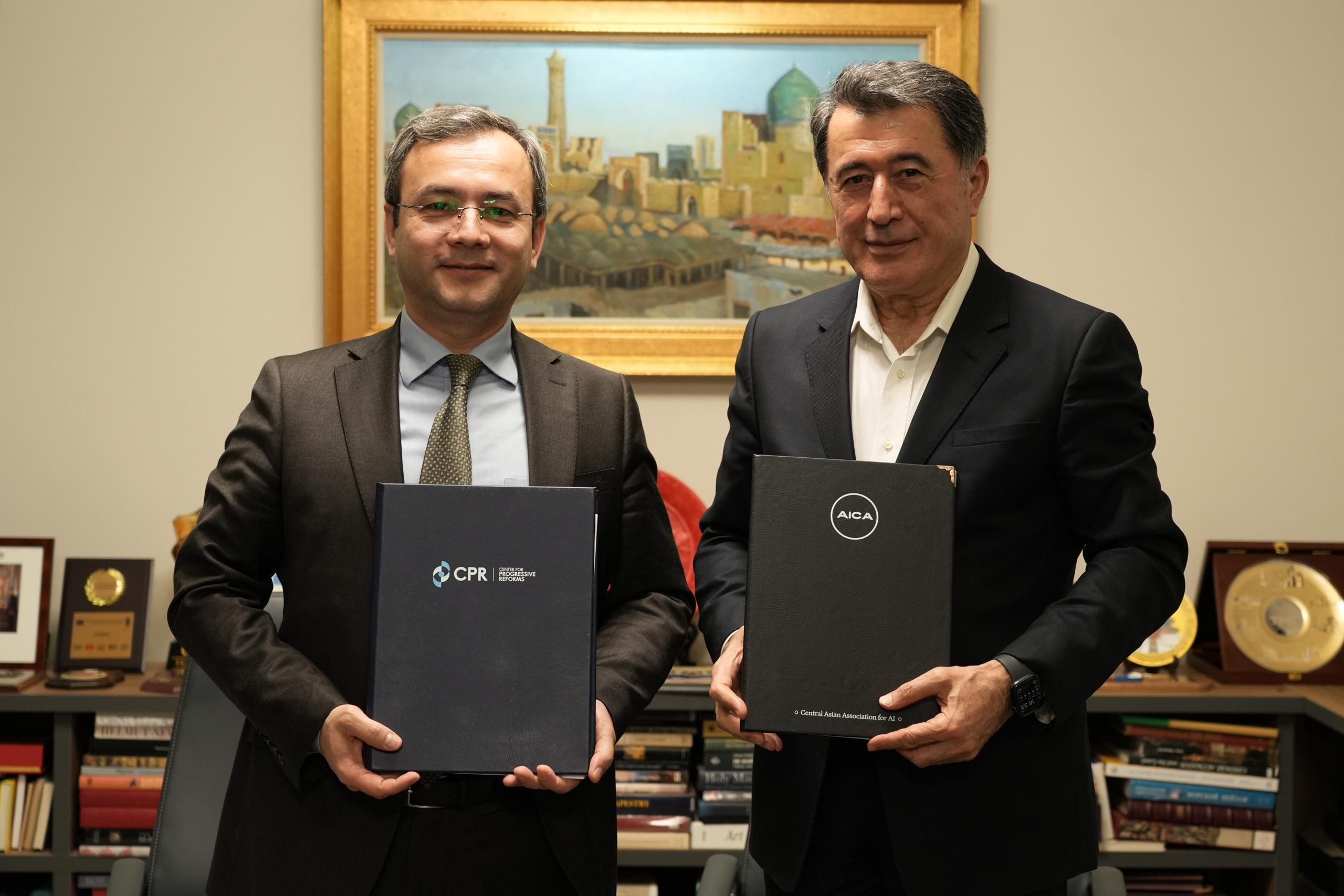 Markaziy Osiyo Sun’iy Intellekt Assotsiatsiyasi va Progressiv Islohotlar Markazi Strategik Hamkorlik Memorandumini imzoladi