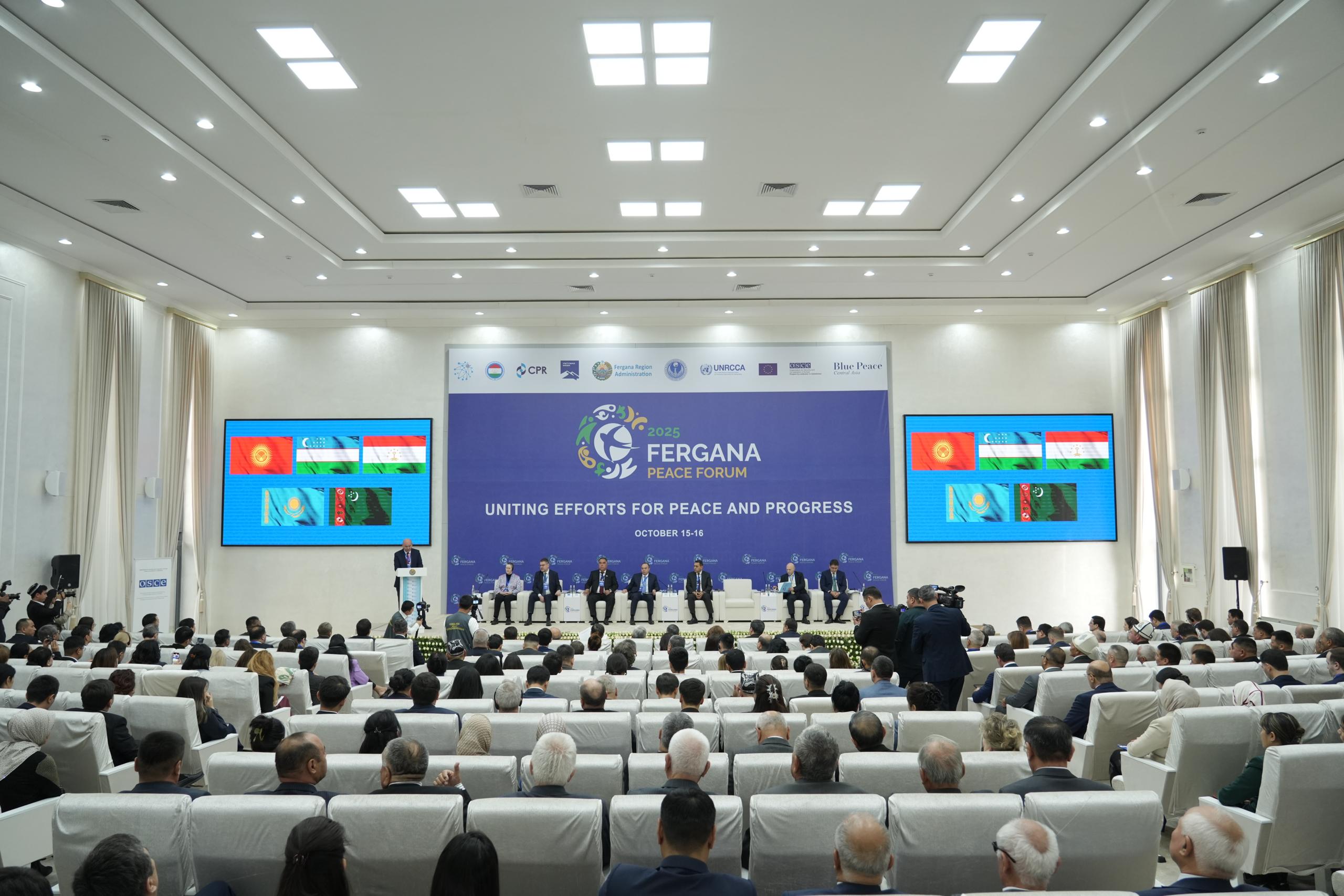 Fergana Peace Forum – a new era of stability, cooperation, and development for the Fergana Valley!