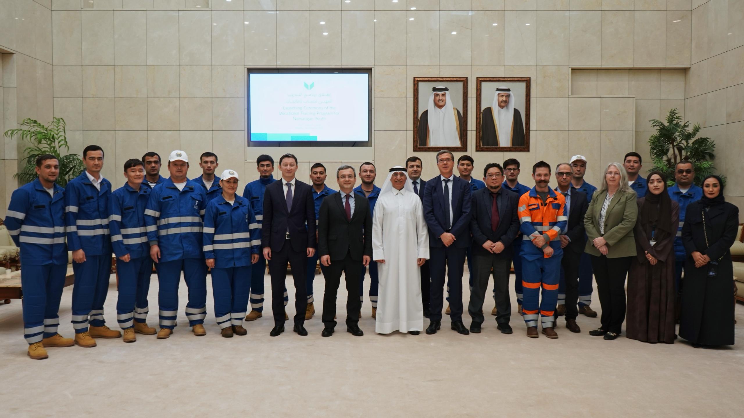 Uzbek professional specialists have started training in Qatar